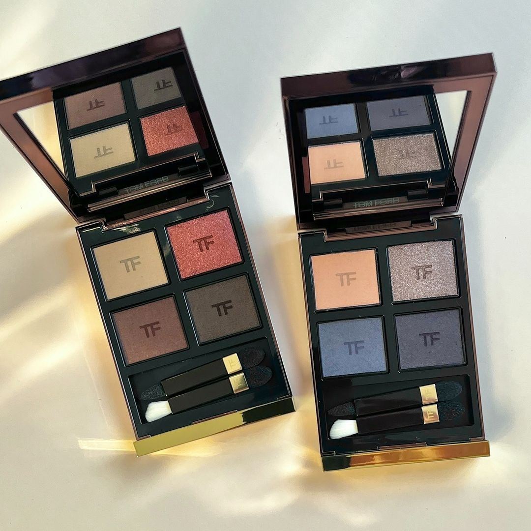 Tom Ford Eye Color Quad Creme 45 и 46 - Swatches